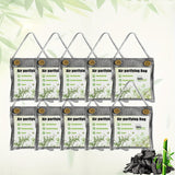 4/6/10 piezas de bolsas de carbón activado de bambú - Adecuadas para colgar armarios, gabinetes de zapatos, casas de mascotas, armarios, sótanos, coches, baños.