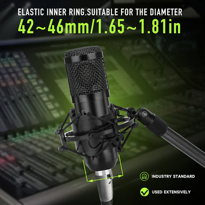 Soporte Universal de Amortiguación para Micrófono, Soporte Antivibración Ajustable para Micrófono Eid Al-Adha Mubarak