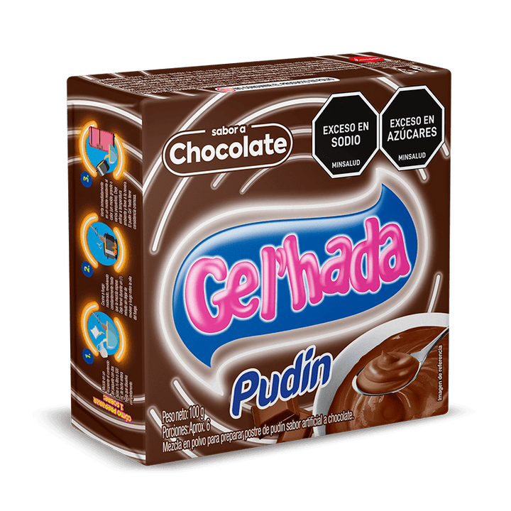 PUDIN GELHADA 100G CHOCOLATE