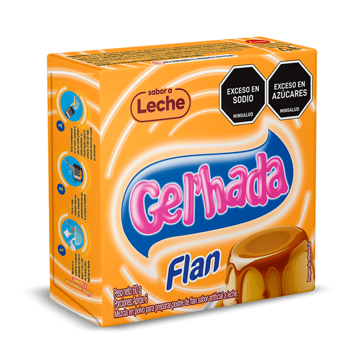 FLAN GELHADA 60G LECHE