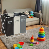 Caixa de Almacenamiento para Juguetes Infantiles, Cesta Organizadora de Juegos, Canastas y Cajas para Uso Doméstico | Adecuada para el Cuarto Familiar, Cesto Multifuncional con Estructura Metálica Resistente, Accesorios de Lavandería, Secador de Ropa