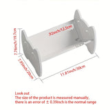 Estantería de Escritorio Compacta de PVC - Diseño de Fácil Inserción, Organizador de Almacenamiento Ligero para Oficina y Hogar, Organizador de Escritorio y Cajón para Almacenamiento Doméstico