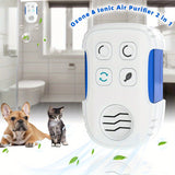Purificadores de Aire de Enchufe para el Hogar, Mini Eliminador de Olores, Función Dual de Iones Negativos para Eliminar el Aroma de Mascotas en Dormitorio, Baño y Cocina