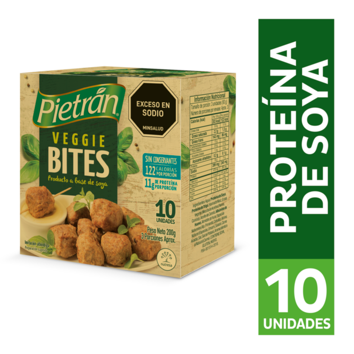 VEGGIE BITES PIETRAN 200G