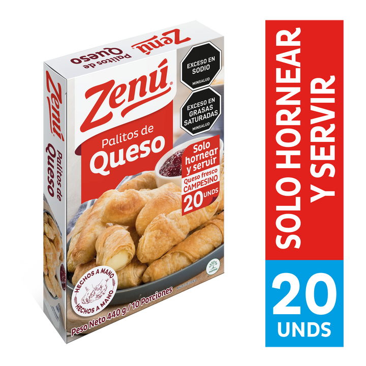 PALITO DE QUESO ZENU 440G