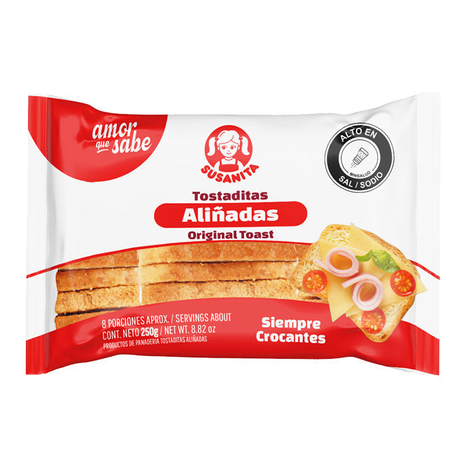 TOSTADA SUSANITA 250G ALINADA NAVIDAD
