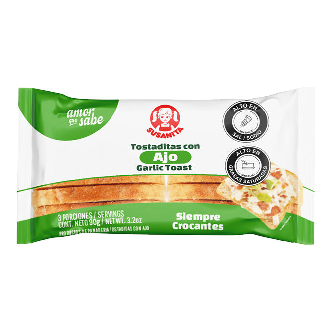 TOSTADA SUSANITA 90G AJO