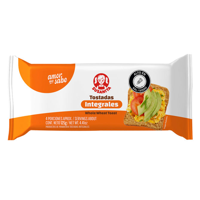 TOSTADA SUSANITA 125G INTEGRAL