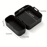 2 piezas de Tapetes para Hornear de Silicona Adecuados para Freidora de Aire, Tamaño Compatible con Modelos de Bandeja de Silicona Philips NA350-3000 con Superficie Antiadherente, Fáciles de Limpiar en Freidoras de Aire, Hornos y Microondas