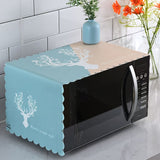 Cubierta De Polvo Para Microondas Domésticos, Paño De Polvo Para Horno Transpirable