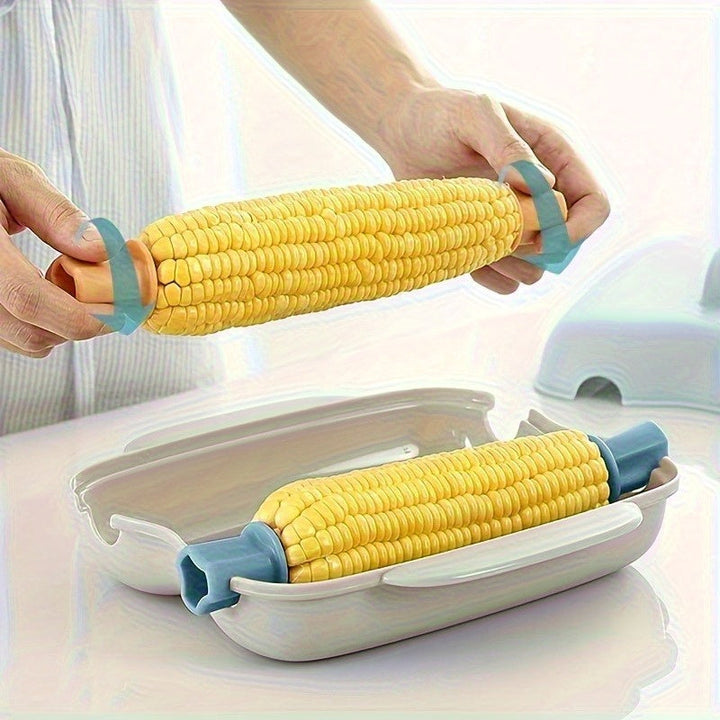 1pc Vaporera para Microondas con Diseño de Tapa Abierta - Cesta Ahorradora de Espacio, Herramienta Fácil de Limpiar para Cocinar Rápidamente Verduras y Mazorcas de Maíz - Cocina Saludable en el Microondas