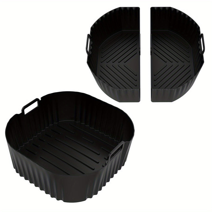 Reutilizable, de silicona cuadrada, para freidor de aceite Philips NA230 6.2LCosori 6.2L - Seguro para horno y microondas - Fácil limpieza, antiadherente, accesorio duradero para freidor, línea de freidor de aire.