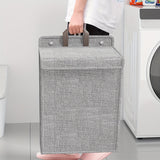 Canasta plegable para ropa sucia, 1 unidad, organizador de ropa para colgar en pared, ideal para baño, dormitorio, sala de estar, organización del hogar