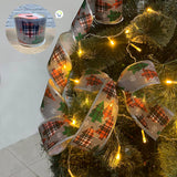 Cintas Decorativa Navideña Figuras x4 Rollos 9.15M CH23-2F