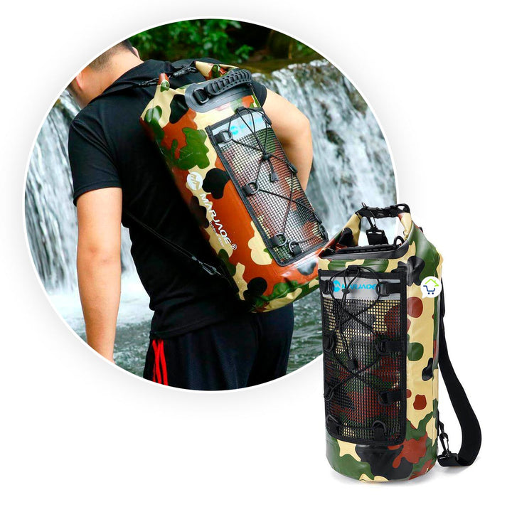 Bolso Impermeable 25L Ocean pack Deportes Mochila Pesca B1613