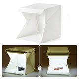 Mini Estudio Fotografía Caja de Luz LED Fotos Plegable HL11031