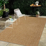 1pc Alfombra Extra Grande para Exteriores - Resistente y Duradera de Mezcla TPR y Polipropileno, Lavado a Mano Únicamente, Antideslizante, Ideal para Camping, Patio, Terraza, Playa y RV, Decoración Acogedora para Exteriores