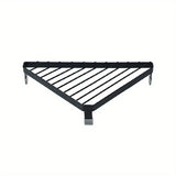 1/2 piezas de estante triangular anti-escaldaduras para encimera de cocina y esquina de pared - soporte aislado para ollas, colgador para secar platos, organizador de almacenamiento de estufa - accesorio de cocina