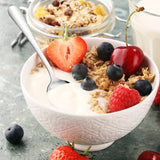 Juego de Cucharas para Cena de Acero Inoxidable de 12 Piezas, Juego de Cucharas para Sopa y Cenas de 17.02cm, Juego de Cucharas Grandes, Vajilla Moderna para Cocina/Hogar/Restaurante, Mango Redondo y Borde Suave, Apto para Lavavajillas