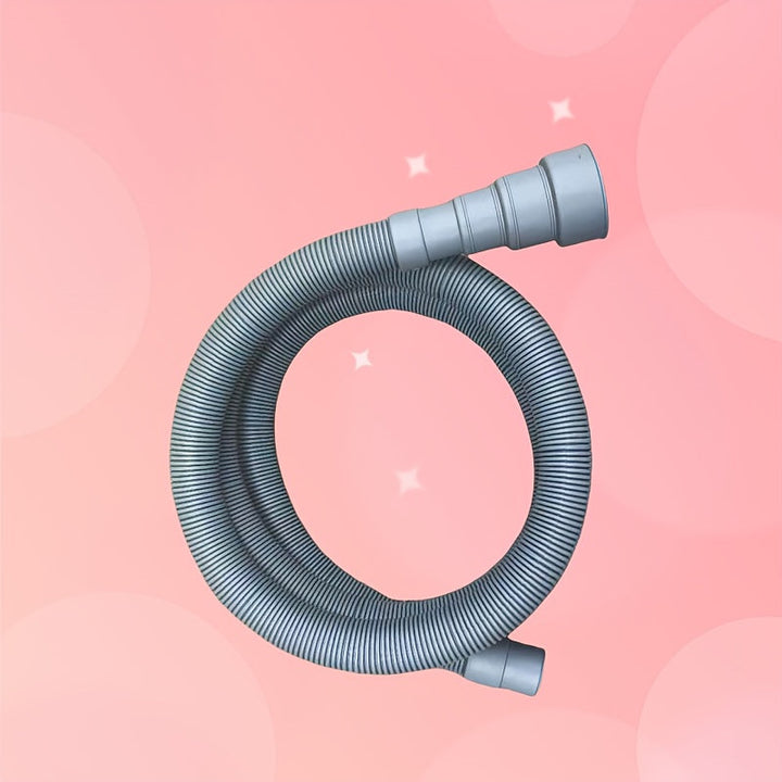 Extensión de manguera de drenaje de lavadora automática universal - Tubo de drenaje flexible de plástico de múltiples diámetros con diseño de estrella, duradero y fácil de instalar para una eficiente drenaje de agua, accesorios de lavadora, diseño elegan