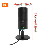 Quantum Stream Micrófono USB, Diseñado para Streaming, Grabación y Gaming con Silencio Fácil, Control de Volumen y Montaje Universal