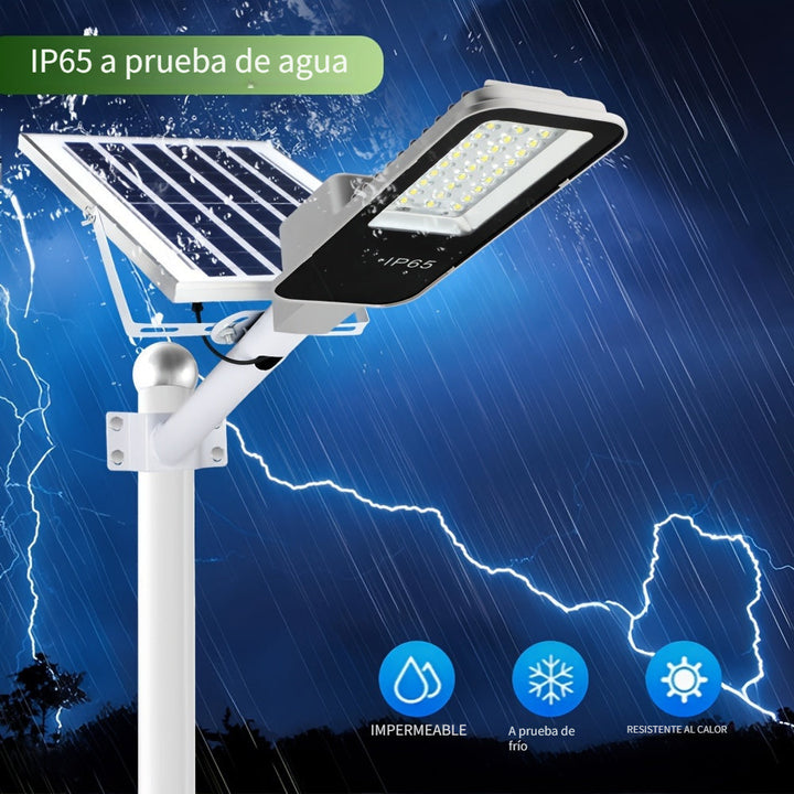 Luces Solares Inteligentes para Pared con Sensor de Anochecer Automático | Impermeable IP65 y Control Remoto | Fácil Instalación para Estacionamientos, Jardines, Porches, Patios y Caminos