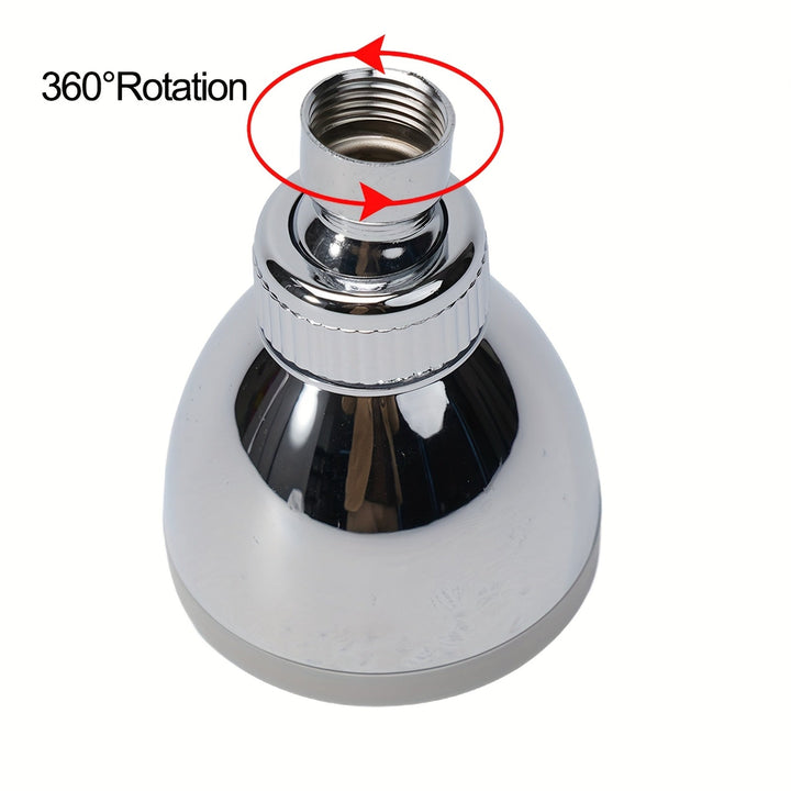 Rociador de Ducha de Alta Presión 360° Giratorio Ajustable en ABS Plástico con Boquillas Fáciles de Limpiar - Diseño Clásico Montado en Pared para Mejoras del Hogar, Estilo Elegante y Material Resistente, Moderno para Limpieza Rápida