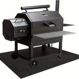 Paquete individual de 91,44 x 127,0 pulgadas para parrilla al aire libre, 60,96 x 73,66 pulgadas para fregadero, reutilizable, fácil de limpiar, superficie protectora para tierra o césped, con material plástico duradero