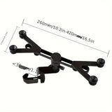 Soporte ajustable para tableta de 7-14 pulgadas con abrazadera giratoria de 360 grados para soporte de micrófono para iPad Pro Air Mini para Nexus para tabletas Samsung de 12.4'' Eid Al-Adha Mubarak