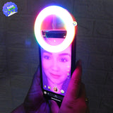 Mini Aro De Luz Led RGB Celular Portable Selfie RG01