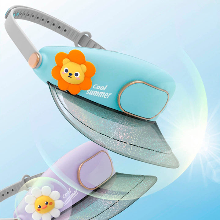 Visera Infantil + Ventilador Recargable JPC-A06