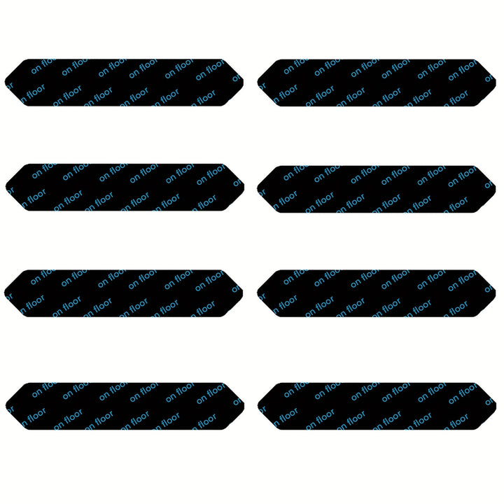 8/16 piezas de pinzas para alfombras, pegatinas antideslizantes y antiperforantes para alfombras, tiras con pegatinas para alfombras de esquinas afiladas, cinta para alfombras adecuada para madera dura y baldosas, almohadillas antideslizantes para alfomb