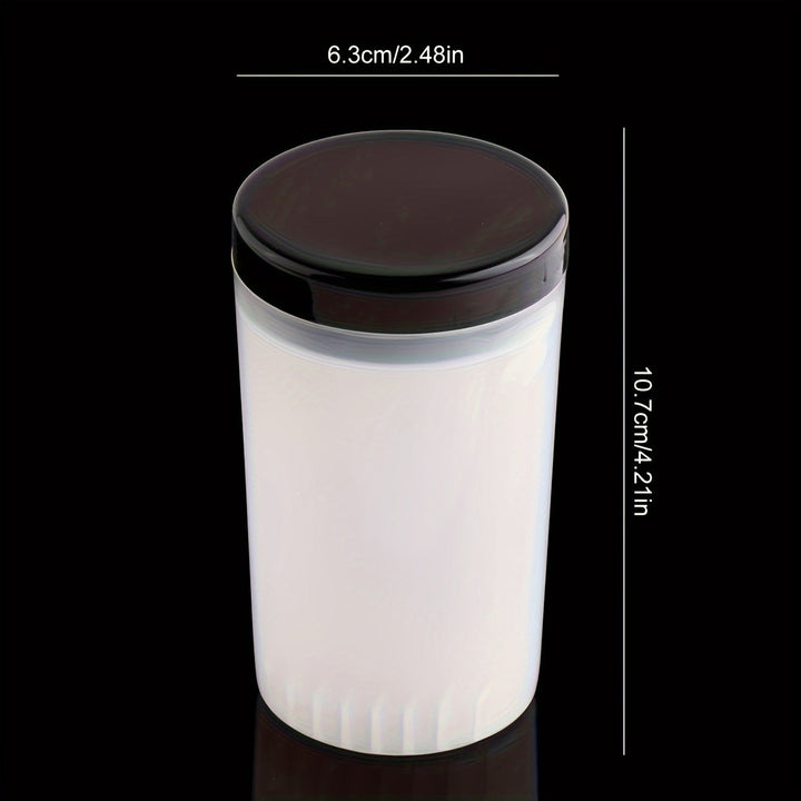 Organizador profesional de herramientas para uñas con taza de esponja y soporte para cepillo - Plástico hipoalergénico, incluye cepillos de gel y recipiente de limpieza, ideal para herramientas de manicura y pedicura, soporte para cepillo de uñas, sumini