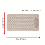 Una alfombra de baño antideslizante, 8 alfombras de suelo antideslizantes y anti-caída, alfombra de suelo minimalista, alfombra de suelo con adhesivo fuerte.