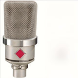 Micrófono de condensador de placa grande de 48V 102, adecuado para estudio, estudio de grabación profesional, estudio de canto con cable, micrófono de metal, micrófono para podcasting