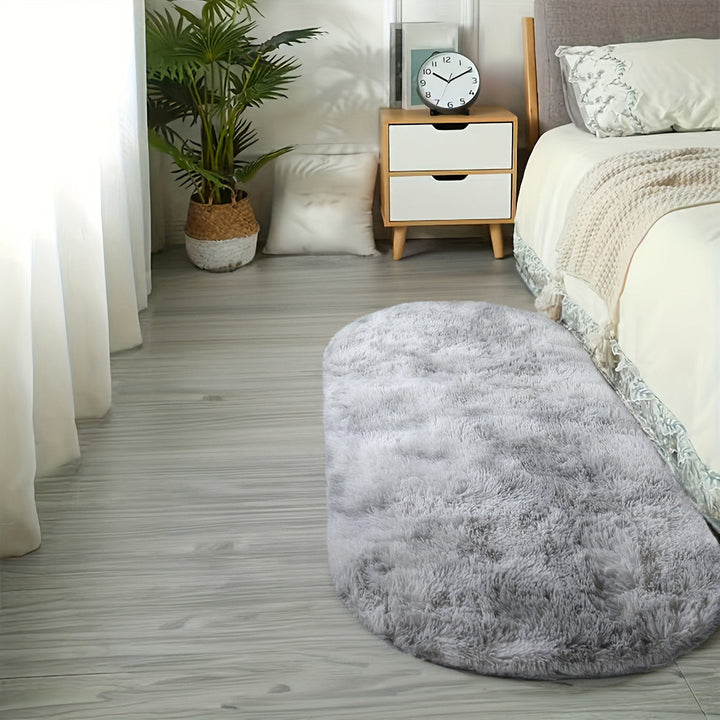Alfombra de Área Shaggy Ultra-Suave y Lujosa - Peluche, Antideslizante, Fibra de Poliéster, Perfecta para Dormitorio y Entrada de Baño - Alfombra Decorativa para el Hogar