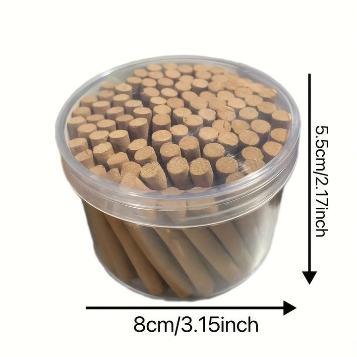 Varas de incienso hechas de especias, sándalo, hierba limón y vainilla, duran 30 minutos, ideales para reuniones familiares, cafés, yoga, meditación y gimnasio. Un gran regalo para el Día de San Valentín y otras festividades