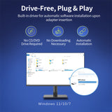 Adaptador WiFi6 AX900m USB 900Mbps con Tecnología MU-MIMO, Banda Dual de 2.4GHz y 5.8GHz para Escritorios y Portátiles, Compatible con 802.11ax, Gran Penetración y Mejor Cobertura, Plug-and-Play, Función Receptor/AP Hotspot