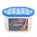 Deshumidificador Portátil Eliminador de Olores Eficaz, Absorbente de Humedad Potente, Controlador de Humedad para Armarios Pequeños, Baños Húmedos y Cocinas, Ideal para Estudios, Botes y Autocaravanas