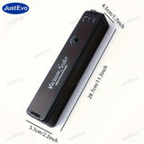 Selladora al Vacío JustEvo, Selladora de Alimentos con Bolsas para Frescura, Máquina de Sellado al Vacío con Sistema Automático de Cierre de Aire para Almacenamiento de Comida, Sellador y Calentador en 1