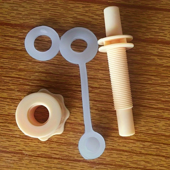 Accesorio para Cubo de Remojo de Pies [Cozy Comfort] con Válvula de Drenaje Ajustable y Conector de Vapor – Diseño de Plástico Blanco para una Experiencia de Spa Relajante en Casa, Bañera de Remojo de Pies