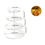 Soporte de champán de acrílico moderno y lujoso, con capacidad para martinis y margaritas, soporte de copas de cóctel, estante de bebidas escalonado multifuncional, adecuado para bodas, bares y reuniones de fiesta.