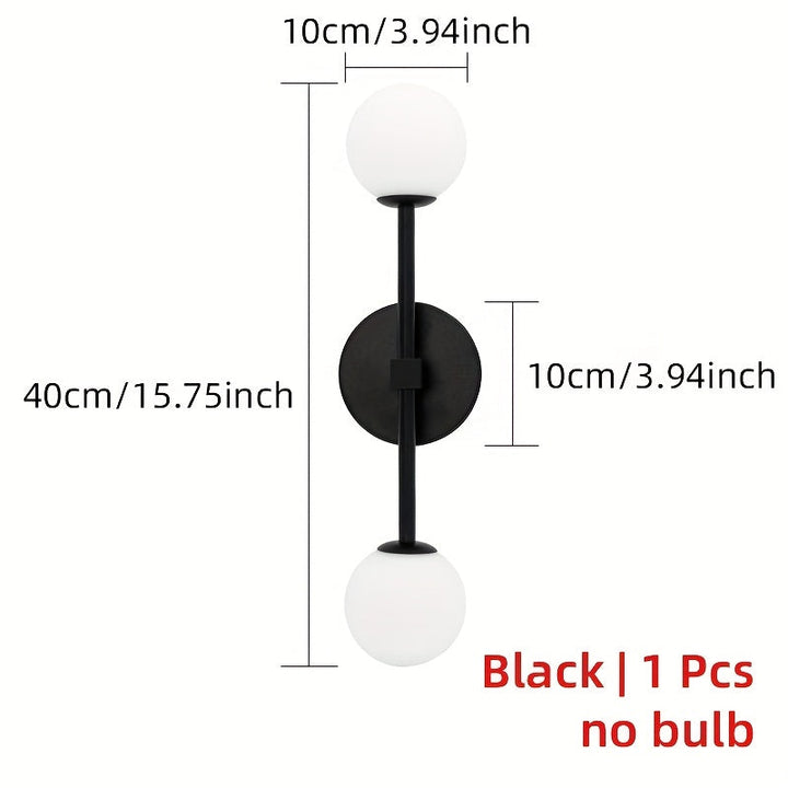 1pc Lámpara de Pared Moderna Doble Cabeza con Pantalla Plástica, Enchufe G9, Cableado Directo, Ideal para Salón, Cabecera de Dormitorio o Ambiente en Pasillos/Estudios, También Usable como Luz de Techo, Bombilla No Incluida