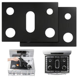 Junta de Estufa de Gas de 5 Agujeros Fácil de Limpiar - PTFE, Cubierta Protectora Reutilizable y Lavable para Cocinar sin Suciedad, Almohadilla de Limpieza, Antiadherente