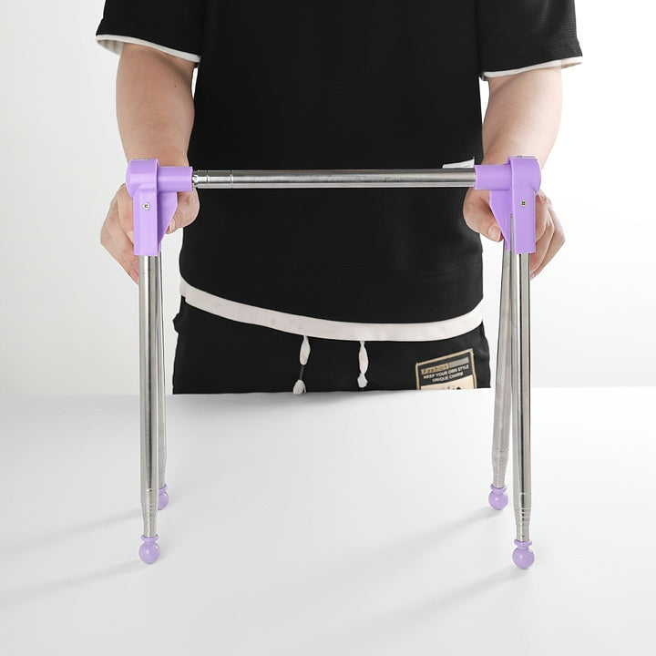 Colgador de ropa portátil multifuncional de 13-28 pulgadas, extensible y plegable, ideal para el hogar, la lavandería, el camping y los viajes, con estantes para secar.