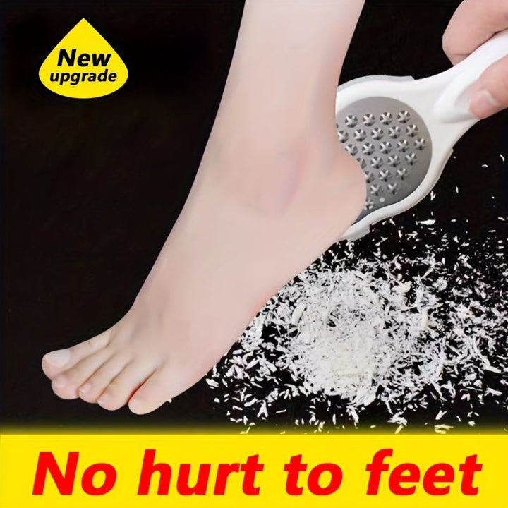 Amoladora de Pies y Talones, Removedor, Contenedor de Tiras Metálicas, Herramienta para Raspar Pies, Kit de Cuidado del Talón