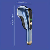 Eliminador de vello de ropa lavable recargable, eliminador de vello de suéter, eliminador de vello de suéter portátil eléctrico, afeitadora de bolas adecuada para ropa y muebles, azul