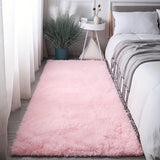 1pc, Alfombra de Tinte Rosa con Patrón Tie-Dye, Suave y Esponjosa para Sala, Dormitorio, Residencia Universitaria o Mesa de Café/Té, Multiusos como Colchoneta de Yoga, Fitness o Picnic/Camping, Ligera y Fácil de Doblar, Decoración para Habitaciones/Hogar