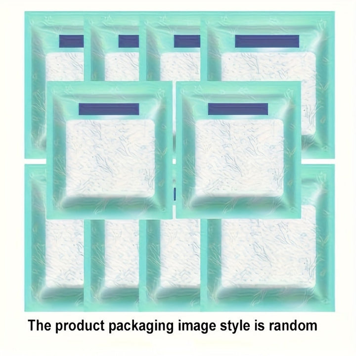 10 almohadillas reutilizables absorbentes de humedad - Deshumidificador rápido sin electricidad, para clósets, armarios, zapateras y dormitorios - Compacto, portátil y de alta calidad, solución contra la humedad en interiores