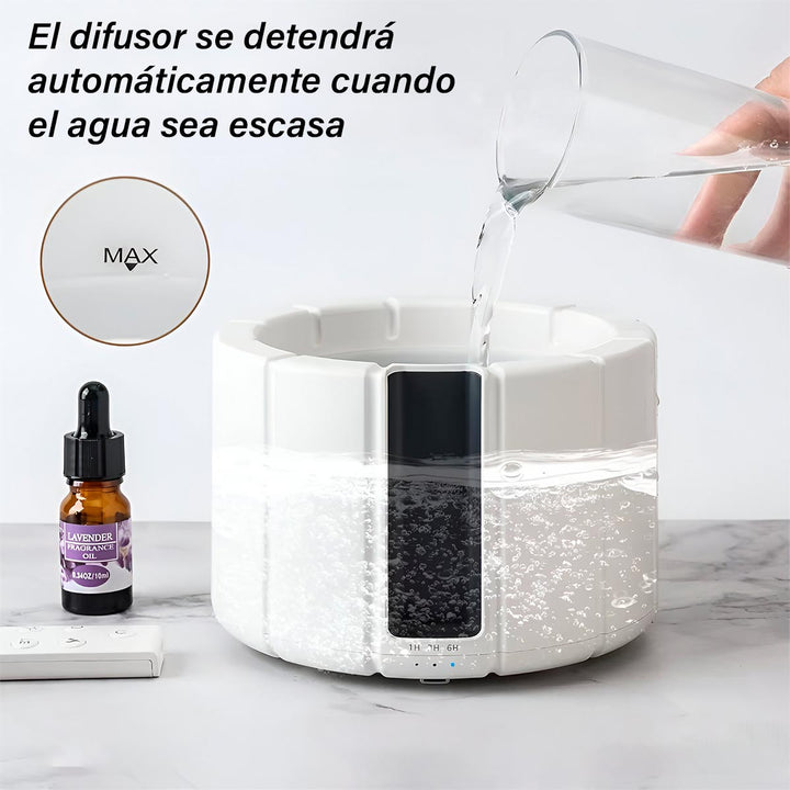 Humidificador Fogata LED Difusor Aromas Luminoso KP-7022